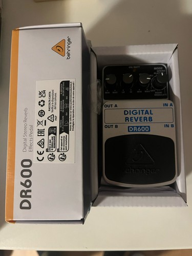 Behringer dr600 digital reverb - dr600,