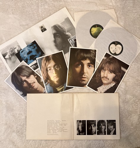 Beatles white album - white, +