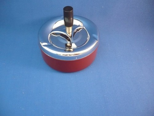 Drehaschenbecher aus metall - drehaschenbecher,