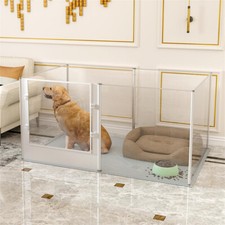 Freigehege mit Bodenplatten