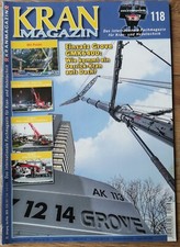 Kran Magazin Nr. 118, Februar 2018, Liebherr, Demag, Tadano, Terex, Manitowoc 