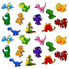 24 Dino Sticker Kinder