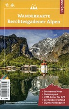 Wanderkarte Berchtesgadener