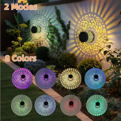 Solar mandala wand leuchte - solar,