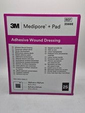 Medipore + Pad Wundverband - 10 x 10 cm - REF 3566E - Pack 25 Stk - PZN 01681203