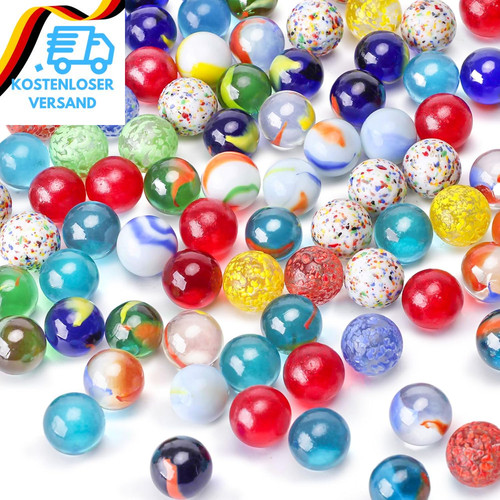 Stück glasmurmeln 15mm - stück,