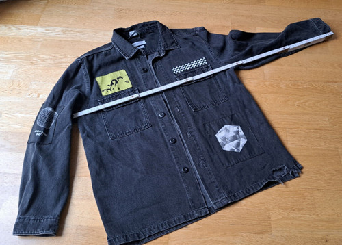 Jeansjacke jacke schwarz - jeansjacke,
