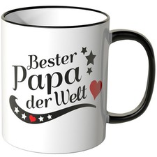 +++ Lagerverkauf +++ WANDKINGS Tasse, Spruch: "Bester Papa der Welt"  Vatertag