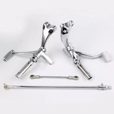 Vorverlegte Fussrasten Anlage für Harley Sportster 883 Iron/1200 Super Low 14-18