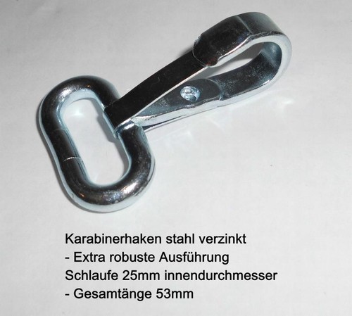Blattfeder karabinerhaken - blattfeder,