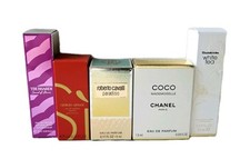 5 Parfum Miniaturen Cavalli Chanel Armani Trussardi Elisabeth Arden 34 ml