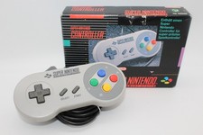 Original Nintendo SNES Super Nintendo Controller - Grau mit OVP !