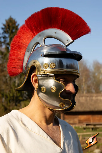 Mittelalter larp stahlhelm - larp,