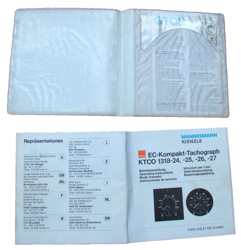 Bordbuch mannesmann kienzle - mannesmann,