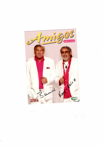 Amigos autogrammkarte - amigos,