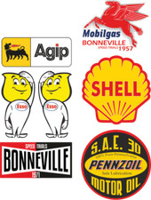 7x Racing Aufkleber XXL