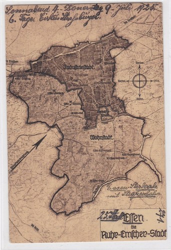 Essen stadtplan gr69 - ,