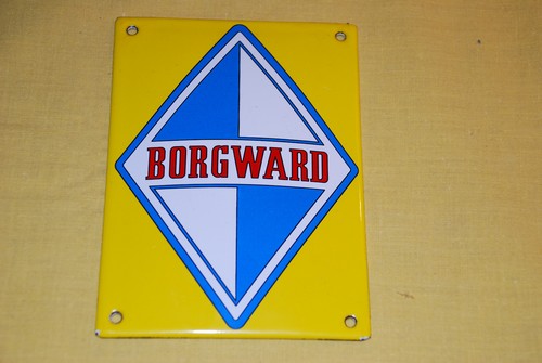 Borgward emailschild klein - emailschild,
