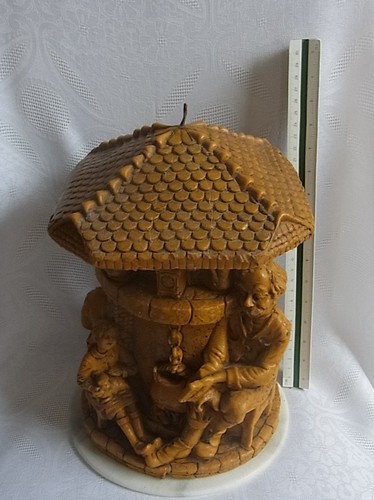 Wachsfigur familie am - wachsfigur,