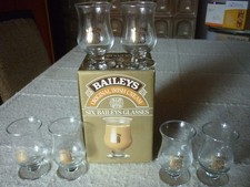 6 Original Baileys Gläser im Original Karton