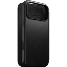 Handyhülle mit Klappe für iPhone 17 Pro Max Nomad Case Flip Cover Etui Schwarz