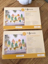 2 Stück Holz  Dorf Jako-o Wehrfritz Weihnachten Grimms Waldorf Montessori Stil