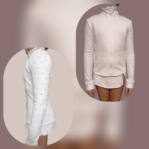 Eiskunstlauf jacke oberteil - eiskunstlauf,