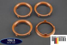 4 ZENTRIERRINGE DISTANZRINGE 71,6 - 66,1 mm für Dezent Dotz AEZ Enzo Renault