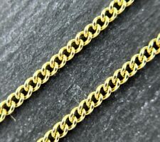 Gelbgold Panzerkette 60cm 14K/585 1,2mm glänzend