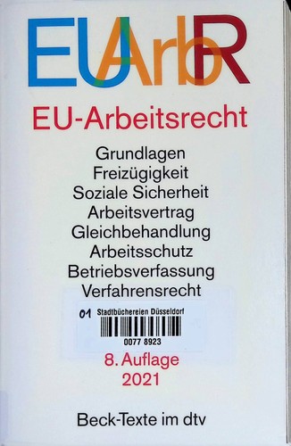 Arbeitsrecht textausgabe - :,