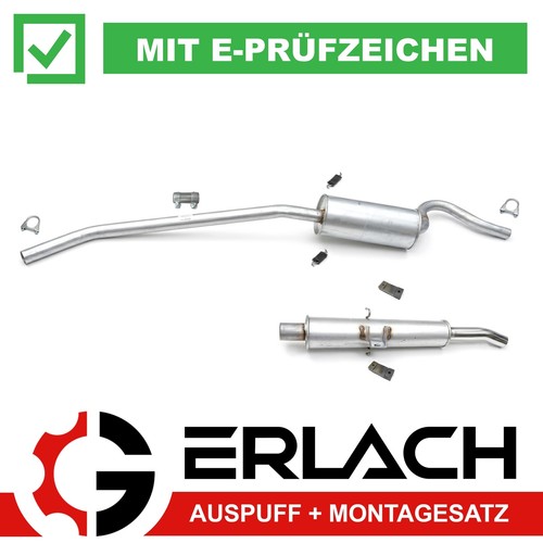 Auspuffanlage für fiat - auspuffanlage, 132