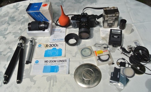 Analogkamera minolta 300s md - minolta,