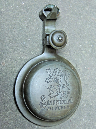 Löwenbräu zinndeckel - löwenbräu,