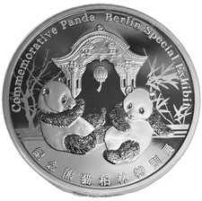 1 Unze Silber China Panda 2018