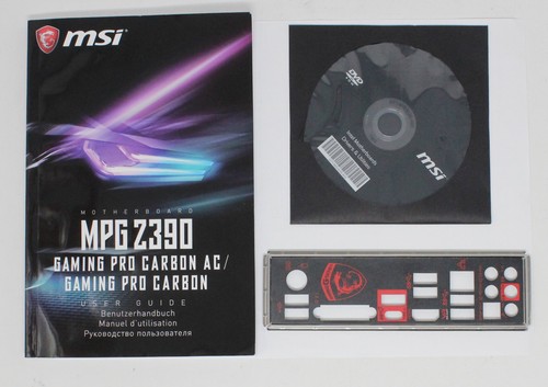 Msi mpg z390 gaming pro - pro, carbon