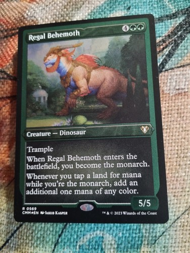 Etched foil regal behemoth - behemoth,