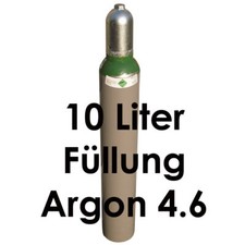 Argon 4.6 Füllung 10 Liter f