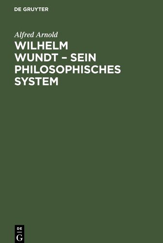 Wilhelm wundt sein - wilhelm, ¿