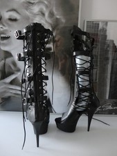 Stiefel extrem High Heels Größe US 10