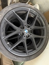 18 Zoll M-Perfomance Radsatz Schwarz Matt Alu Felgen