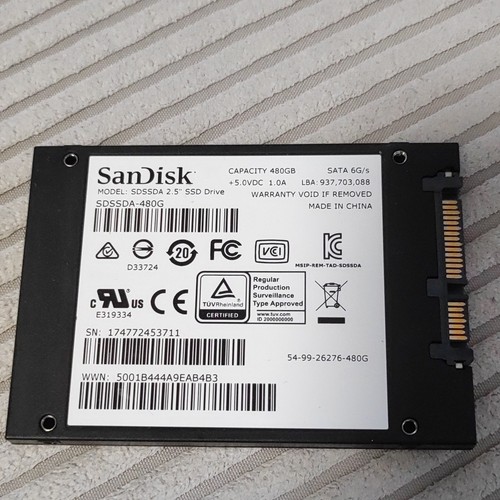 480gb ssd sandisk - 480gb, plus