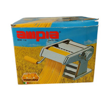 Marcato Ampia Pastamaschine Modell 110 Edelstahl Nudelmaschine manuell mit OVP