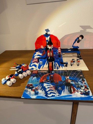 Lego space ice station - lego,