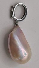 Perlenanhänger VARIOCLIP 925 Sterling Anhänger Süßwasserperle, Unikat (110)