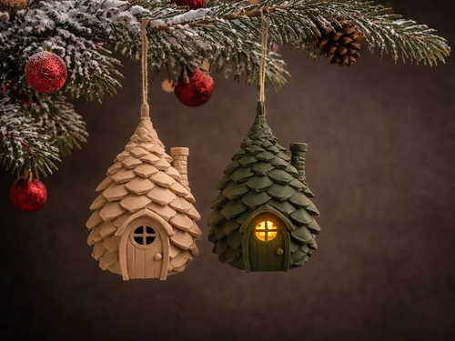 Tannenzapfen weihnachtskugel - tannenzapfen,