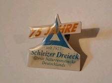 Schleizer Dreieck 75 Jahre Plakette Pin Anstecker 1998