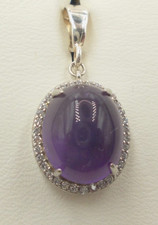 Amethyst anhänger - amethyst,