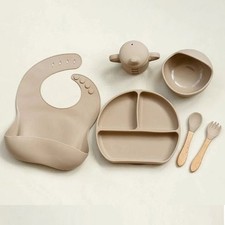 7er Baby Geschirrset Silikon
