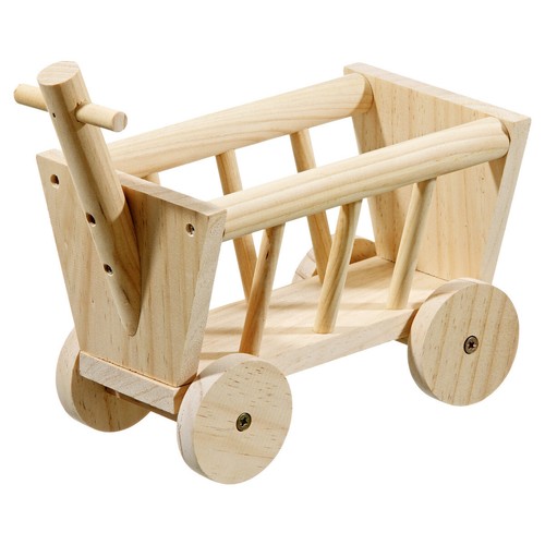 Flamingo heuraufe carro - carro, holz
