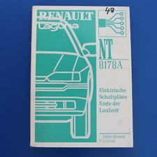 Renault Laguna I Typ 56 - elektrische Schaltpläne Werkstatthandbuch Ausgabe 2001